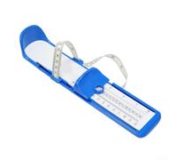 Adult Foot Measuring Gauge 80-200mm ABS Plastic(blue) | Measures 80-200mm, finds correct shoe size, reduces online return errors, ABS material