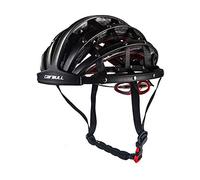 Adult Helmets Pliant Casque de Vélo, Portable Casque VTT Casque, Route Sécurité Headgear, ntégralement moulé, pour Trottinette électrique, vélo Urbain, Roller et Skateboard