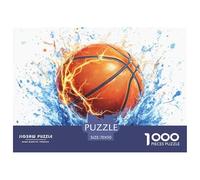 Adult Jigsaw Puzzle - 1000 Piece Puzzle -Basketball- Adults and Children from 14 Years Old Puzzle-Cool Pattern 70x50cm/1000pcs