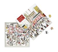 Adult Jigsaw Puzzle L.S. Lowry: Going to Work: 1000-piece Jigsaw Puzzles