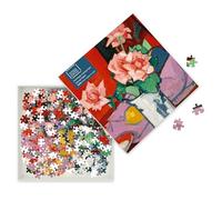 Adult Jigsaw Puzzle National Galleries Scotland - Samuel Peploe: Pink Roses, Chinese Vase: 1000-Piece Jigsaw Puzzles