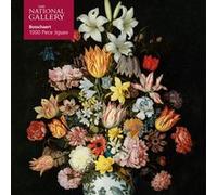 Adult Jigsaw Puzzle National Gallery: Bosschaert The Elder: A Still Life of Flowers: 1000-piece Jigsaw Puzzles