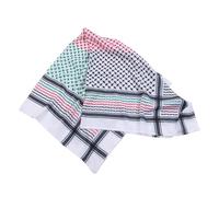 Adult Palestinian Pray Scarf for Church Winter Outdoor Travel Turban with Houndstooth Pattern Cold Weather Supplies Arab for Men Head for Women Keffiyeh Tactically Military Head Neck Face Cover