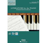 Adult Piano Adventures Literature for the Piano Book 1 - First Keyboard Classics for the Adult Learner (Book/online Media)
