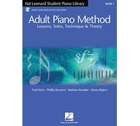 Adult piano method book 1 piano +enregistrements online