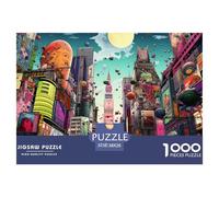 Adult Puzzle 1000 Pieces Puzzle Place ImesMagic City DIY Modern Wall Art Unique Gift Home Decor 38x26cm/1000pcs