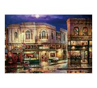 Adult Puzzles 1500 Pieces, Street Night Challenge Puzzles, Games, Toys, Gifts and Home Decoration Paintings.