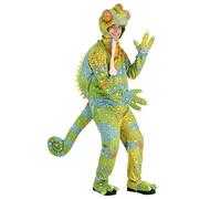 Adult Realistic Chameleon Fancy Dress Costume Medium