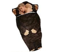 Adult Sleeping Bag | Plush Washable Monkey Camping Gear,Lightweight Travel Sleeping Bags - for Adults Men Women Travel Indoor Outdoor Backpacking Hiking Reading Watching TV