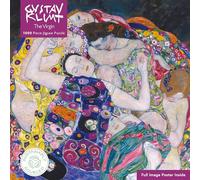 Flame Tree Gift Adult Sustainable Jigsaw Puzzle Gustav Klimt: The Virgin: 1000-pieces. Ethical, Sustainable, Earth-Friendly