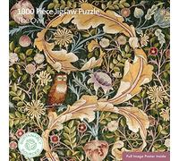 Adult Sustainable Jigsaw Puzzle V&A: The Owl: 1000-pieces. Ethical, Sustainable, Earth-Friendly