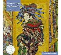 Adult Sustainable Jigsaw Puzzle Vincent Van Gogh: The Courtesan: 1000-pieces. Ethical, Sustainable, Earth-Friendly