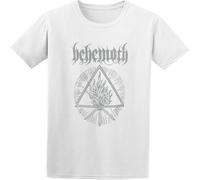 Adult T-Shirts Behemoth Furor Divinus Rock Band White M