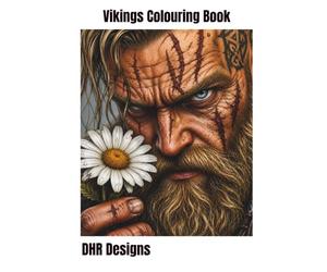 Adult Viking Colouring Book