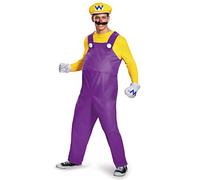 Adult Wario Deluxe Fancy Dress Costume Medium