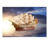 Adulte 1000(52x38cm) pièces de Puzzles, Grands Puzzles de voiliers en mer, Jeux de Famille de Puzzle, Jouets et Cadeaux pour Jeunes