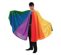 Adulte Arc-en-Ciel Cape Long Joesph Technicolor Dream Manteau Déguisement Pride