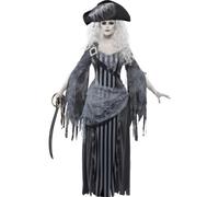 Adulte Costume Fantôme Femmes Ghost Pirate Nonne Déguisement Costume Halloween