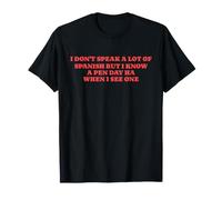 Adulte drôle, Je ne Parle Pas Espagnol Cinco De Mayo, Hommes Latinos T-Shirt