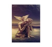Adulte Jouets éducatifs Puzzle 1000 pièces，Bouddha et Colombe Blanche，Enfants Jeux éducatifs Puzzle 3D DIY décoration（50x70cm）-H44