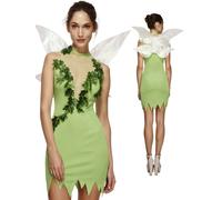 Adulte Magique Fairy Clochette Femmes Déguisement Costume Conte de Fées UK 8-18