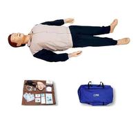 Adulte Professionnel CPR Mannequin de Formation, Secourisme Mannequin de Formation avec Sac de Transport pour Formation aux Premiers Secours