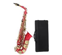 Adulte Saxophone Ensemble Saxophone Alto Mi Bémol Débutant | Conception précise du trou sonore, structure robuste et durable.(Type 9)