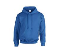 Adulte Unisexe À Capuche Uni Pull Haut Gildan Mélange Lourd Pull À Capuche