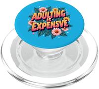 Adulter coûte Cher - Chaos Relatable drôle PopSockets PopGrip pour MagSafe