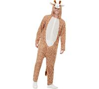 Adultes Animal Costume Luxe Combinaison Capuche Lion Giraffe Dinosaur Mens Femme