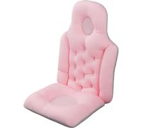 Adultes Bain complet Coussin appuie-tête Séchage rapide Haute élasticité Hanges trou Coussin de bain rose rose