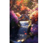 Adultes et débutants Diamond Painting Complète Foret DIY 5D Kit Bel Oiseau De La Forêt Diamant Peinture Motif Broderie Diamant Art Kits Idéal Pour Décoration Murale Diamant Carré 100x150cm C1315