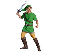 Adultes Legend of Zelda Classique Link Déguisement - XL