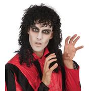 Adultes Michael JACKSON Perruque Halloween Thriller Homme Accessoire Déguisement