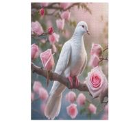 Adultes Puzzle Colombe de la Paix 1000 Pièces, Jouets pour Enfants, Jeux Familiaux, Puzzles ÉduPoissonif Garçons Et Filles 78×53cm
