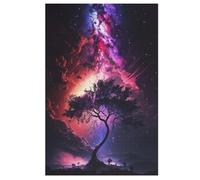 Adultes Puzzle Cosmic Tree of Life 1000 Pièces, Jouets pour Enfants, Jeux Familiaux, Puzzles ÉduChatif Garçons Et Filles （78×53cm）