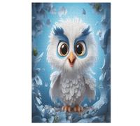 Adultes Puzzle Hibou Mignon 1000 Pièces, Jouets pour Enfants, Jeux Familiaux, Puzzles ÉduChatif Garçons Et Filles 78×53cm