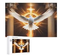 Adultes Puzzle Peace Dove 1000 Pièces, Jouets pour Enfants, Jeux Familiaux, Puzzles ÉduChatif Garçons Et Filles （75×50cm）