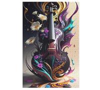 Adultes Puzzle Violon 1000 Pièces, Jouets pour Enfants, Jeux Familiaux, Puzzles ÉduChatif Garçons Et Filles 78×53cm