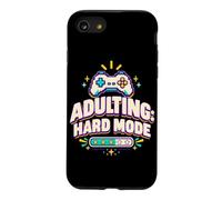 Adulting : Mode Difficile, Humour Sarcastique et Gaming Coque pour iPhone SE (2020) / 7/8