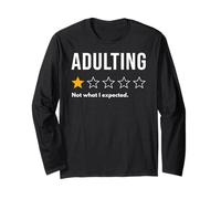 Adulting One Star, ce n'est Pas ce à Quoi Je m'attendais, Je ne Le recommanderais Pas Manche Longue