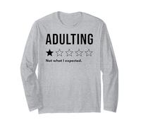 Adulting One Star, ce n'est Pas ce à Quoi Je m'attendais, Je ne Le recommanderais Pas Manche Longue
