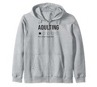 Adulting One Star, ce n'est Pas ce à Quoi Je m'attendais, Je ne Le recommanderais Pas Sweat à Capuche