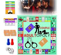 Adulto Poly Francais, Adult Opoly Board Game, Couple Adult Opoly, Jeux De Société Adulte, Jeux De Couple, Jeux Coquins pour Couples Games