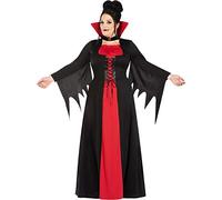 Adults Classic Vampiress Fancy Dress Costume Halloween Vampire Outfit