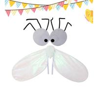 Adults Fly Costume Wings - Elastic Straps Comfortable Dress-Up | Fly Wings