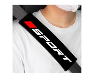 Adunsiaoto 2 Pièces Épaulière Ceinture Sécurité Voiture, Protecteur Ceintures Sécurité, Protege Ceinture Voiture Protection Universelle, Épaulière Peluche Ceinture Sécurité Voiture Universelle(Noir)