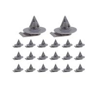 Adunsiaoto 20 Pièces Clips Fixation Roue Voiture, Rivets Clips Plastique Remplacement Garniture, Rivets Clips Plastique Compatible, Remplacement Garniture Roue-Clips, Clip Garniture Roue Avant