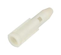 Adunsiaoto Adaptateur Générique Pommeau de Levier pour Manette de Vitesses (Blanc Lacté)