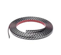 Adunsiaoto Bandes Adhésives Décoratives Pour Auto, Adhésive En PVC Anti-Collision Pour Fenêtre De Voiture, Universel Confinement Fibre De Carbone Bande Baguette Adhésive Auto Voiture Moto(15mm)